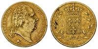 20 franków 1818/A, Paryż, złoto 6.43 g