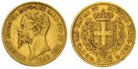 20 lirów 1852, Genua, złoto 6.43 g
