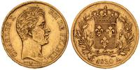 40 franków 1830/A, Paryż, złoto 12.85 g