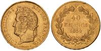 40 franków 1834/A, Paryż, złoto 12.89 g.