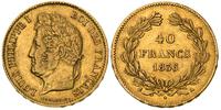 40 franków 1836/A, Paryż, złoto 12.83 g.