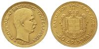 20 drachm 1884, złoto 6.44 g