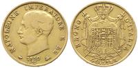 40 lirów 1810/M, Mediolan, złoto 12.81 g, Fr. 5