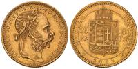 20 franków= 8 forintów 1883, złoto 6.44 g