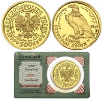 500 złotych 1999, Orzeł bielik, złoto 31.1 g