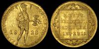 dukat 1928, złoto 3.49  g