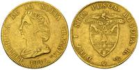 16 peso 1845/RS, Bogota, Republika Nowa Granada,