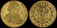8 escudo 1777, Madryt, złoto 26.91 g