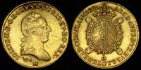 sovrano 1786/M, Mediolan, złoto 11.03 g, ślad po