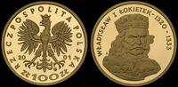 100 złotych 2001, Warszawa, złoto 8.02 g