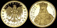 100 złotych 2002, złoto 8.03 g