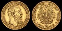 20 marek 1888, Berlin, złoto 7.94 g