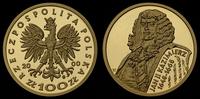 100 złotych 2000, Jan Kazimierz, złoto 8.04 g