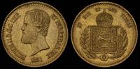 20.000 reis 1851, złoto 17.93 g
