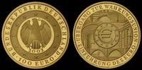 100 euro 2002, wprowadzenie Euro, złoto 15.51 g