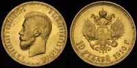 10 rubli 1910, złoto 8.59 g