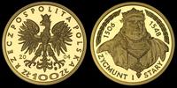 100 złotych 2004, Zygmunt Stary, złoto 8.02 g