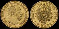 5 marek 1877/A, Berlin, złoto 1.98 g, Jaeger 244