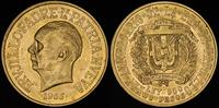 30 peso 1955, 25-lecie ery Trujillo, złoto 29.65