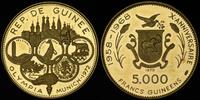 5.000 franków 1970, Igrzyska Olimpijskie w Monac
