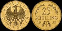 25 szylingów 1930, złoto 5.88 g