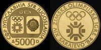 5.000 dinarów 1982, Zimowe Igrzyska Olimpijskie 