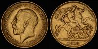 1/2 funta 1913, złoto 3.99 g