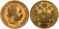 1 dukat 1891, Wiedeń, złoto, 3.49 g, ładna stara