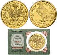 500 złotych 1998, Warszawa, Orzeł bielik, złoto 