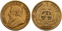 1 funt 1898, Pretoria, złoto, 7.88 g