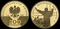200 złotych 1998, Jan Paweł II - 20-lecie pontyf