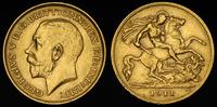 1/2 funta 1911, złoto 3.98  g