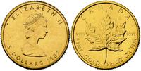 5 dolarów -1/10 oz 1987, Ottawa, złoto, 3,10 g