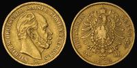 20 marek 1873/A, Berlin, złoto 7.90 g