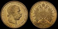 20 koron 1898, Wiedeń, złoto 6.75 g