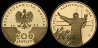 200 złotych 1998, Jan Paweł II, złoto 15.52 g