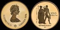 100 dolarów 1976, złoto "916", 16.87 g