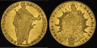 dukat 1847, złoto 3.48 g