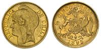 5 peso 1895, złoto 3.01 g
