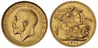 1 funt 1911/C, Ottawa, złoto 7.98 g