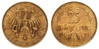 25 szylingów 1929, złoto 5.87 g