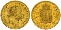 20 franków=8 forintów 1877, złoto 6.44 g