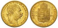 20 franków=8 forintów 1891, Kremnica, złoto 6.45