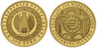 100 euro 2002/F, Stuttgart, złoto 15.58 g