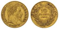 10 franków 1864/BB, Strasburg, złoto 3.22 g
