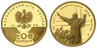 200 złotych 1998, Warszawa, Jan Paweł II- 20-lec