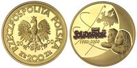 200 złotych 2000, Warszawa, 20-lecie Solidarnośc