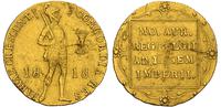 dukat 1818, Utrecht, złoto, 3.49 g