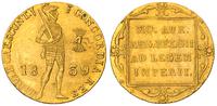 dukat  1839, złoto 3,56 g