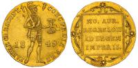 dukat 1849, złoto 3.49 g